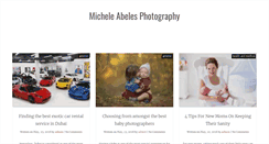 Desktop Screenshot of micheleabelesphotography.com